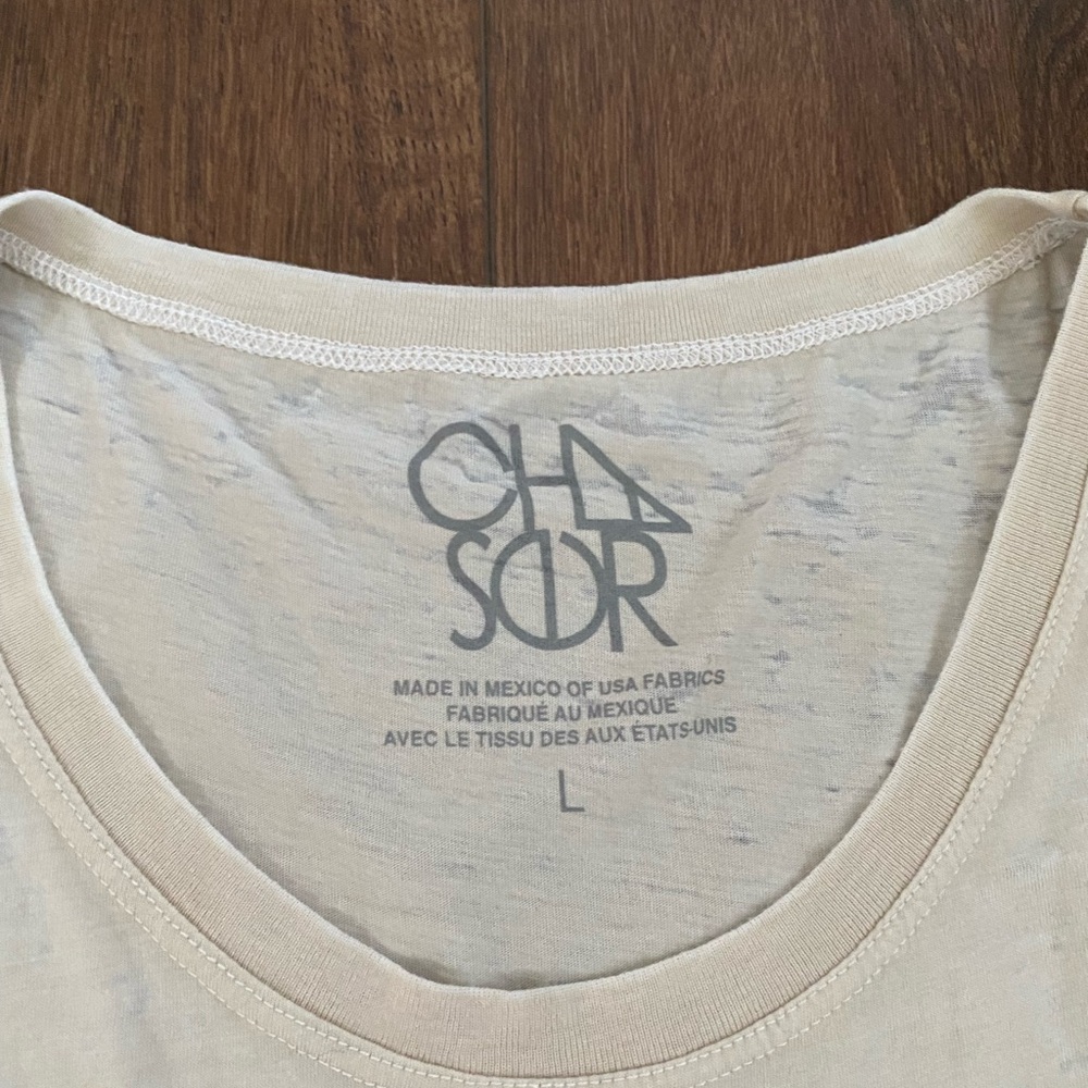 Chaser Cream Floral Peace Tank - Picture 4 of 5